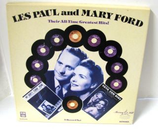 Les Paul Mary Ford All Time Hits 3 LP Set Murray Hill