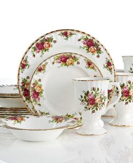 Royal Albert Dinnerware, Old Country Roses 16 Piece Set   Fine China