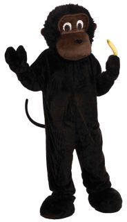Monkey Mascot Adult Costume Parties Grand Opening Schools Plush Ape