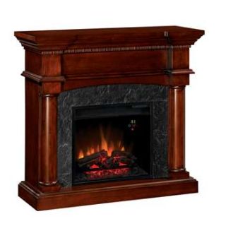Classic Flame Marthas Vineyard Electric Fireplace Antique Mahogany