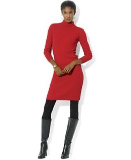 Anne Klein Dress, Three Quarter Sleeve Drop Waist Sweater Dress