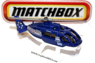 Matchbox Police Squad Rescue Helicopter