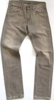 Levis Matchstick Slim Fit Denim Jeans 31 x 32 Water Less Grey Wash