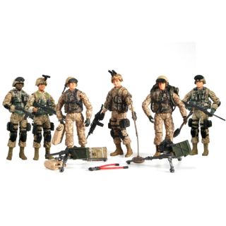 18 Ultimate Set of 6 Bravo Team US Marines Corps American Soldier