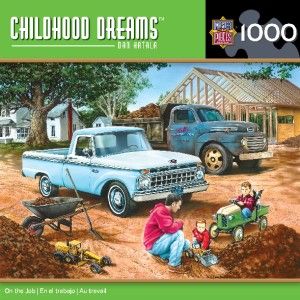 Masterpieces Dan Hatala on The Job Cars Jigsaw Puzzle 1000 PC