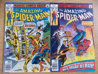 Amazing Spider Man #183 & 184 (1978) 9.2 HIGH GRADE Bronze Age; Stan