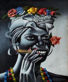 Art Painting Canvas Cuban Cigar Art Arte Cuba ROBERTO MATOS TORRES 7