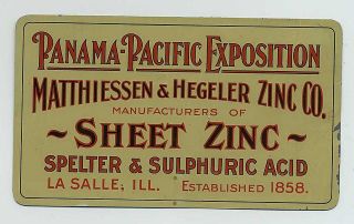 Matthiessen & Hegeler Zinc Co., LaSalle, IL (Illinois
