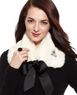 Collection XIIX Scarf, Faux Fur Collar with Jewels