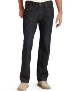 Levis Jeans, 505 Straight, Rinse   Mens Jeans