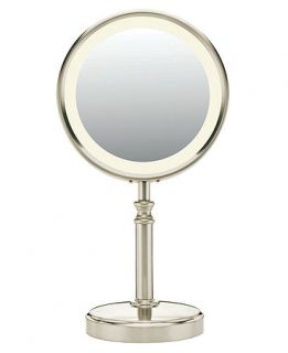 Conair BE116T Lighted Makeup Mirror, Satin Nickel   Personal Care