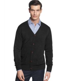 Geoffrey Beene Sweater, Patch Pocket Cardigan Sweater
