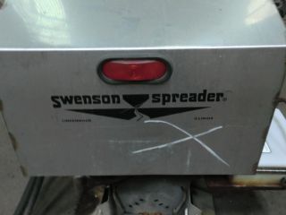 Swenson 6 Slip in V Box Salt Spreader