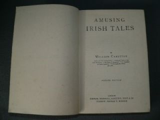 Amusing Irish Tales William Carleton HB Ireland