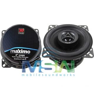 Morel® Maximo 4C 4 2 Way Maximo Series Coaxial Speakers