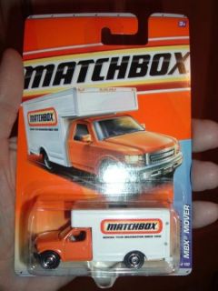 Matchbox MBX Mover Orange Moving Van 2011 City Action
