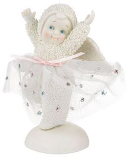 Department 56 Collectible Figurine, Snowbabies Dream Angel of Joy