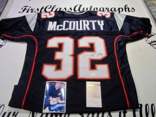 Devin McCourty Patriots Signed Custom Jersey JSA