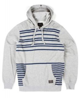 Hurley Sweatshirt, Retreat All Stripe Fleece Hoodie   Mens Hoodies