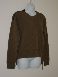 New Stella McCartney Moss Wool Cashmere Quilted Sweater Top 40 6