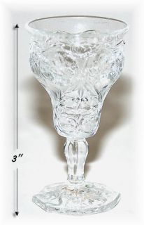 McKee Crystal Rock Crystal Cordial Goblet