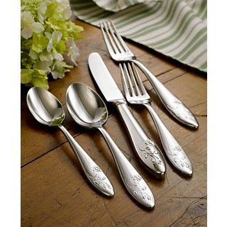 Lenox Butterfly Meadow Stainless Flatware Collection   Flatware
