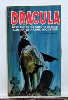 1966 Dracula Comic Paperback Book McWilliams Art