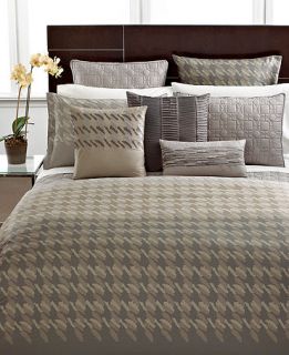 Hotel Collection Bedding, Modern Houndstooth Twin Duvet Cover