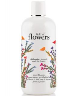 philosophy field of flowers 3 in 1 shampoo, shower gel and bubble bath