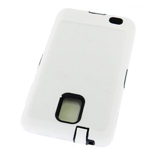 Samsung Infuse 4G Impact Defender Case Double Layer Hard Soft White