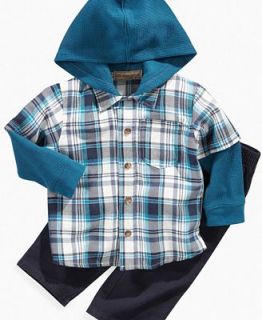 Kids Headquarters Baby Set, Baby Boys Hooded Shirt and Pants