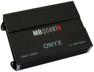 New MB Quart ONX1 1000D 1000W Mono D Car Amplifier Amp