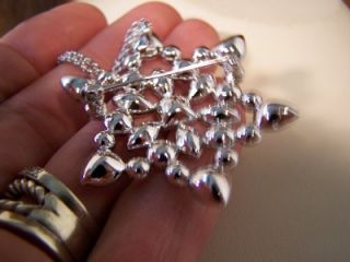 Authentic Swarovski Crystal Rhinestone Hysteria Costume Jewelry Brooch