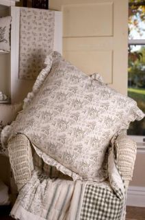 Victorian Heart Meadowsedge King Queen Quilt Bed Skirt Sham Pillow