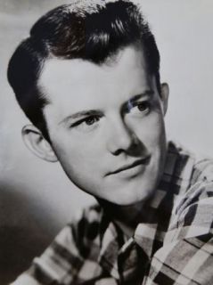 Actor Photograph Lon McCallister Black White 4 1 2 x 4