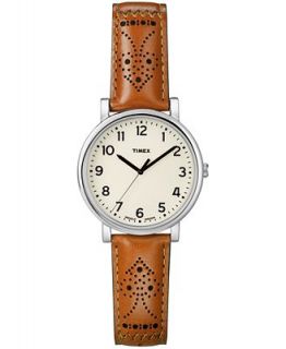 Timex Watch, Originals Camel Leather Strap 42mm T2N626UM