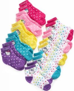 Nike Kids Socks, Girls 6 Pack Quarter Socks   Kids