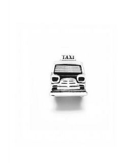 Donatella Charm, Sterling Silver Taxi Bead