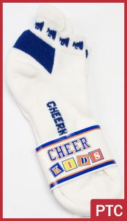 Cheer Kids by Motionwear Cheerleading Socks Megaphone New
