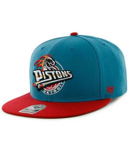47 Brand NBA Basketball Hat, Detroit Pistons Big Shot Hat   Mens