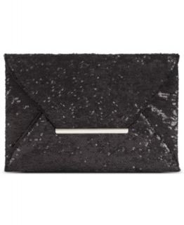 BCBGMAXAZRIA Handbag, Harlow Sequin Envelope Clutch
