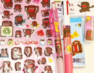 Stickers Automatic Pencil Pen Eraser Lead Refill Sticky Memo SetIII