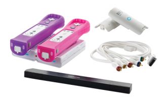 Memorex Wii Premium Starter Kit w Wireless Induction Charger Batteries