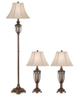 Kathy Ireland by Pacific Coast Estate Collection Set 1 Floor Lamp and
