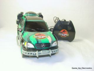 Jurassic Park Mercedes Benz Remote Control Car Toy Biz