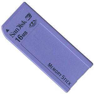Original SanDisk Sony Memory Stick MS 16 MB SDMS 16 16MB Card