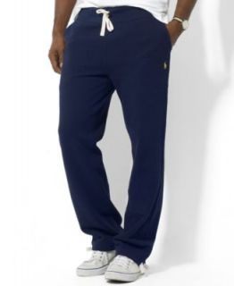 Polo Ralph Lauren Big and Tall Pants, Fleece Drawstring Athletic Pants