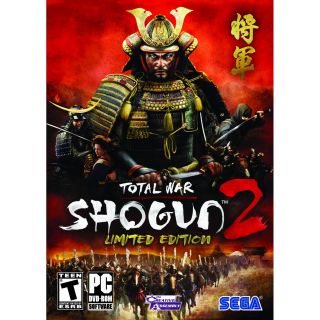New Total War Shogun 2 II Limited Edition PC Game Sega SEALED Retail