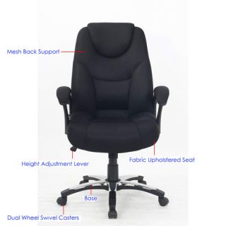 Merax Mesh Office Chairs H 8755FA Black