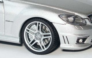 1x Nr. 17606 Mercedes Benz CL 63 AMG (C216) iridiumsilbermet. (MB)